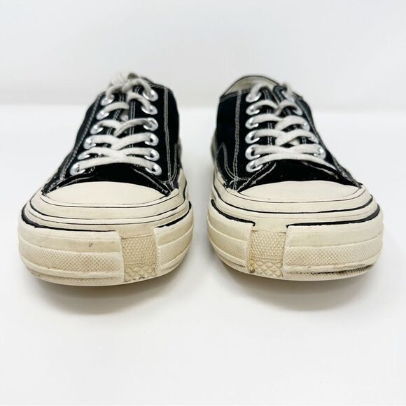 Jeffrey Campbell Endorphin Platform Canvas Sneakers Black Size 8 - Picture 4 of 8